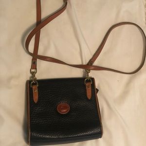 Dooney & Bourke Black and Brown Purse